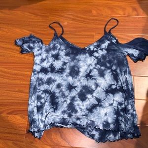 American eagle tie dye top